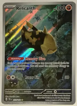 Relicanth Pokemon (2024) Temporal Forces 173/162 Near Mint - Image 1