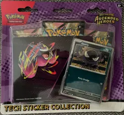 SET OF 2 - POKEMON ASCENDED HEROES TECH STICKER COLLECTION CHARMANDER & GHASTLY - Image 4