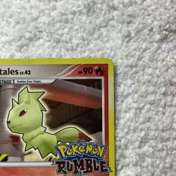 NINETALES 3/16 HOLO STAMP POKEMON RUMBLE LP POKEMON - Image 4