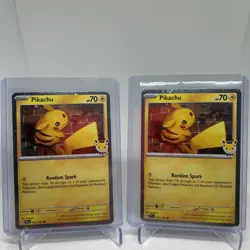 Pikachu 051 /162 Stamped 2026 Pokemon Day 30th Anniversary Promo lot - Image 1