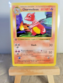 Pokemon 1999 Shadowless Base Set 1st Edition!! Charmeleon 024/102 (MP) Regular - Image 1