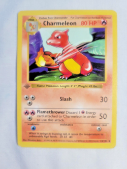 Pokemon 1999 Shadowless Base Set 1st Edition!! Charmeleon 024/102 (MP) Regular - Image 2