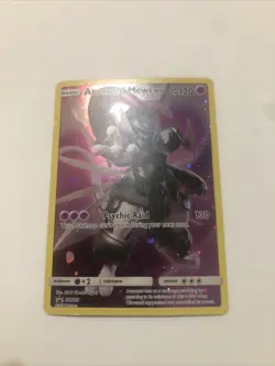 Armored Mewtwo Pokemon Sun & Moon Black Star Promo SM228 LP-NM - Image 3