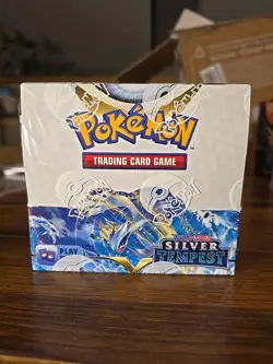 Pokemon TCG: Sword & Shield Silver Tempest Booster Display Box (36 Packs) Sealed - Image 1