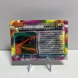 Donfan #11 Mewtwo Strikes Back Pokemon Topps Movie Animation Edition Blue Logo - Image 2