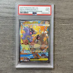 Mega Kangaskhan ex Special Illustration PSA 9 | 2025 Pokemon Mega Evolution - Image 1