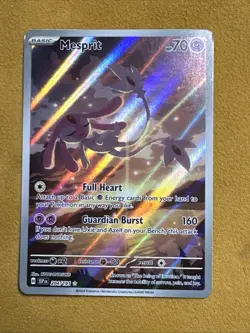 Pokemon TCG Mesprit - Illustration Rare SV08 Surging Sparks 204/191 NM/M Cond - Image 1