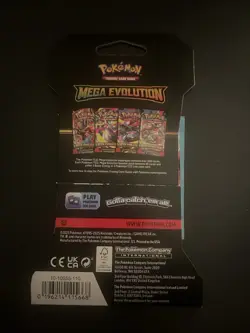 (VERY HEAVY) 33.07g Pokemon TCG Mega Evolution Sleeved Booster Pack (SEALED)✅ - Image 4