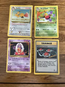 Pokemon Base Set 2 Card Bundle X4 Cards - Image 1