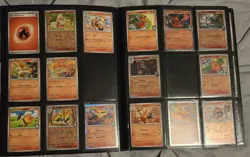 Pokemon Destined Rivals Near Full Base Set With EX/Reverse/Holo Cards & Binder - Image 3