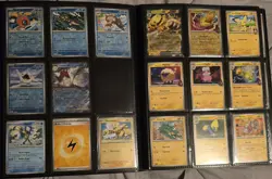 Pokemon Destined Rivals Near Full Base Set With EX/Reverse/Holo Cards & Binder - Image 5