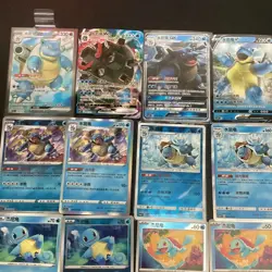Pokemon TCG Chinese VMAX/GX/ex Blastoise SquirtleWartortle 19*Lot KB72 - Image 2