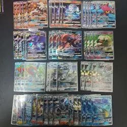 Pokemon TCG RR GX Alolan Ninetales/Zeraora/Naganadel/Weavile 63*Lot #1 KB72 - Image 1