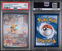 PSA 9 - Alakazam ex - 201/165 - SV: Scarlet & Violet 151 (MEW) - Mint - Pokemon - Image 1