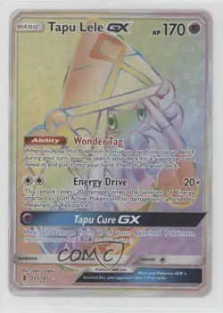 Rainbow - Tapu Lele GX Pokemon Sun & Moon Guardians Rising #155 - Image 1