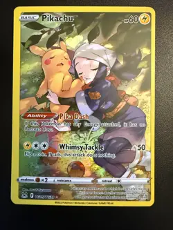 Pilachu Miscut OC Error Lost Origin Pokemon Card Trainer Gallery TG05/TG30 - Image 1