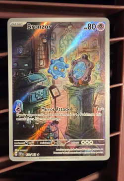 Bronzor AR 074/071 S SV5M Cyber Judge - Pokemon Card Japanese Scarlet &Violet JP - Image 1
