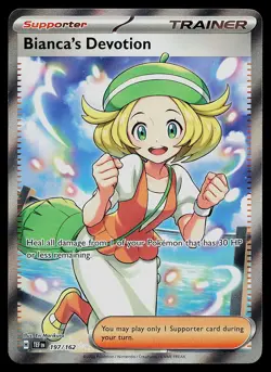 Pokemon Card - Bianca's Devotion Temporal Forces 197/162 Ultra Rare - Image 1