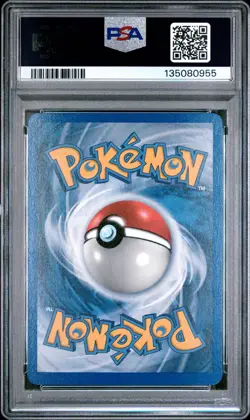 2003 POKEMON EX DRAGON #97 RAYQUAZA EX-HOLO PSA 8 - Image 2