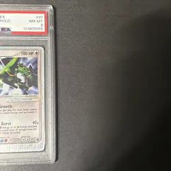 2003 Pokemon EX Dragon Rayquaza Holo Card 97/97 PSA 8 NM-MT - Image 4