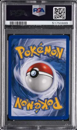 2003 POKEMON EX DRAGON #97 RAYQUAZA EX-HOLO PSA 8 - Image 2
