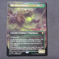 The Gitrog Monster (Borderless) 88 MTG Commander: Bloomburrow Mythic NM - Image 1