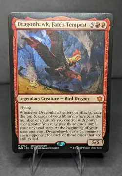 Dragonhawk, Fate's Tempest Bloomburrow Regular - Image 1