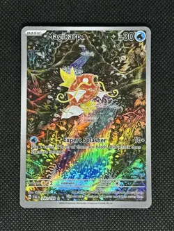 Pokemon Magikarp Sv02: Paldea Evolved 203/193 Full Art Illustration Rare Holo - Image 1