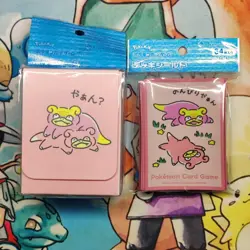 Pokemon Center Sleeve (64) + Deck Case Relax Slowpoke & Galarian Slowpoke - Image 1