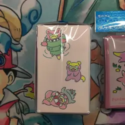 Pokemon Center Sleeve (64) + Deck Case Relax Slowpoke & Galarian Slowpoke - Image 4