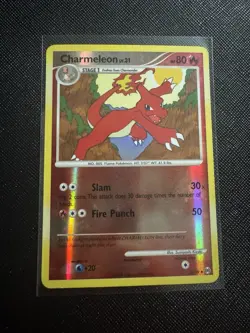 Pokemon TCG Charmeleon LV.31 35/99 Regular Platinum Arceus NM 2009 Reverse Holo - Image 1