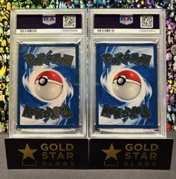 PSA 9 (Sequential) 2021 Pokemon Celebration UPC Gold Metal Charizard & Pikachu - Image 4