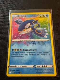 Shining Fates Pokemon TCG Kyogre 021/072 - Image 1