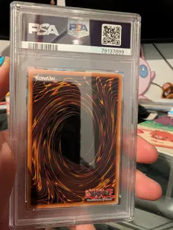 2022 Yugioh BLCR-EN103 Left Leg of the Forbidden One Starlight Rare 1st PSA 10 - Image 2