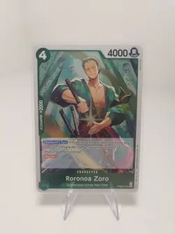 One Piece TCG The Best Vol. 2 Roronoa Zoro R PRB02-006 English - Pack Fresh NM - Image 1