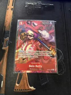BELO BETTY One Piece TCG OP05-015 ALT ART RARE Awakening of the New Era NM - Image 1