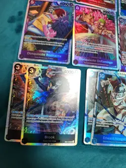One Piece TCG Super Rare Lot of 31 SR Foil Cards English One Piece NM Lot - Image 3