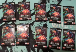 One Piece TCG OP06 Wings of the Captain Booster Packs 10 Sealed Lot ENGLISH - Image 1