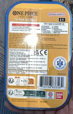 One Piece Tin Pack Set Vol. 2 Sabo Factory Sealed💥 - Image 2