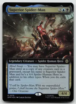 Superior Spider-Man (Extended Art) R Foil Marvel's Spider-Man 275 NM - Image 1