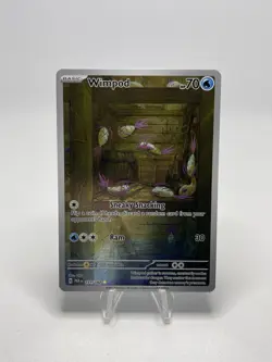 Pokemon TCG Wimpod 191/182 Sv04: Paradox Rift Holo Illustration Rare Card - Image 1