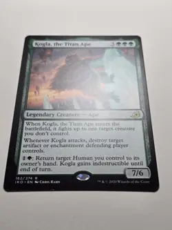 Kogla, the Titan Ape (IKO-162) Ikoria NM+ mtg magic legendary rare card green - Image 2