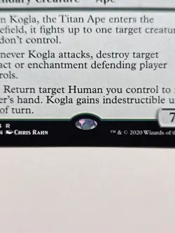 Kogla, the Titan Ape (IKO-162) Ikoria NM+ mtg magic legendary rare card green - Image 3