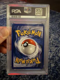 2000 Pokemon Team Rocket Dark Weezing 1st Edition Holo Rare #14 PSA 9 Mint - Image 2