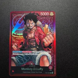 Monkey.D.Luffy ST01-001 - One Piece Card Game Starter Deck 1 Straw Hat Crew Foil - Image 1