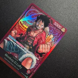 Monkey.D.Luffy ST01-001 - One Piece Card Game Starter Deck 1 Straw Hat Crew Foil - Image 2