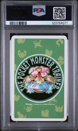 1996 POKEMON GREEN VERSION PLAYING CARDS KING OF SPADES #053 PERSIAN PSA 10 - Image 2