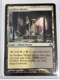 Magic the Gathering Godless Shrine Guildpact #157 Rare - Image 1