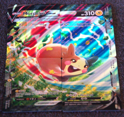 Morpeko V-Union ~ 4 Card Puzzle Set ~ Pokemon Trading Cards - GC - Image 1