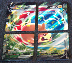 Morpeko V-Union ~ 4 Card Puzzle Set ~ Pokemon Trading Cards - GC - Image 2
